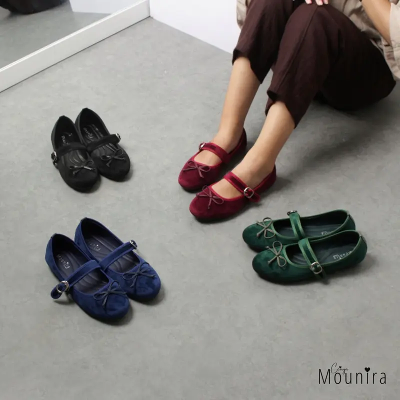 THALYA Sepatu Mary Jane Flat Wanita By Ceisya Mounira 0