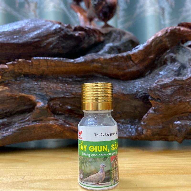  Tẩy giun từ 40_50  con chim cu gáy viên nén. 