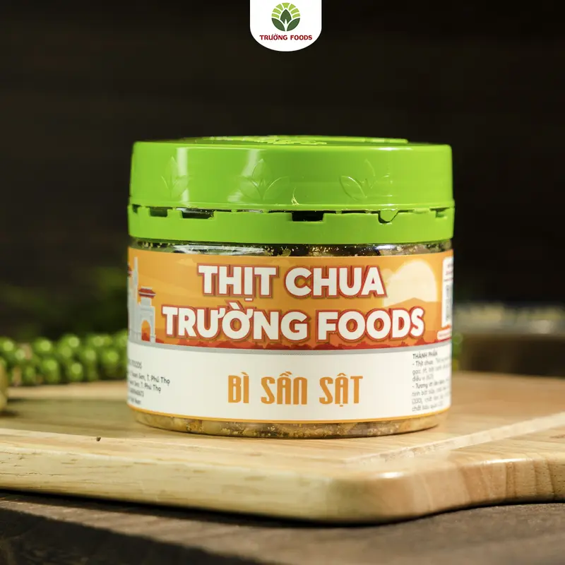 Trường Foods Combo 3 Hộp Thịt Chua Bì Sần Sật 180g/ Hộp 4