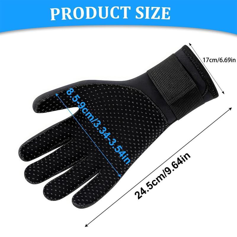 Product Introduction of 5Mm Wetsuit Glove Neoprene, Thermal Anti-Slip And Adjustable Strap Wear-Resistant Diving Gloves For Snorkeling Swim Scuba Diving Water Sports For Men Women 20