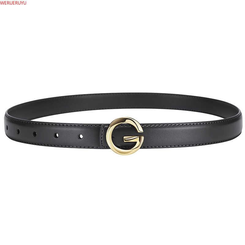 New Fashion Elegant Belts for Jeans Clothing Accessories Thin Waistband Metal Buckle PU Leather Y2k Belt Women 2024 4