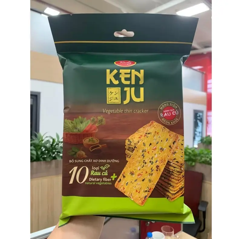 [NEW] Bánh Kenju vị rau củ 192g Snack Ăn Vặt 7
