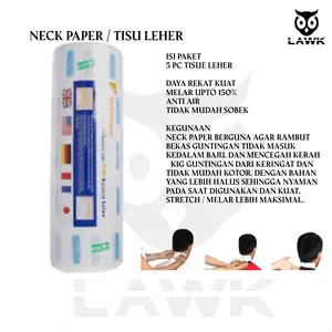 Tisu barber neck paper barbershop tisu leher barber 1 pak Multifungsi Aman