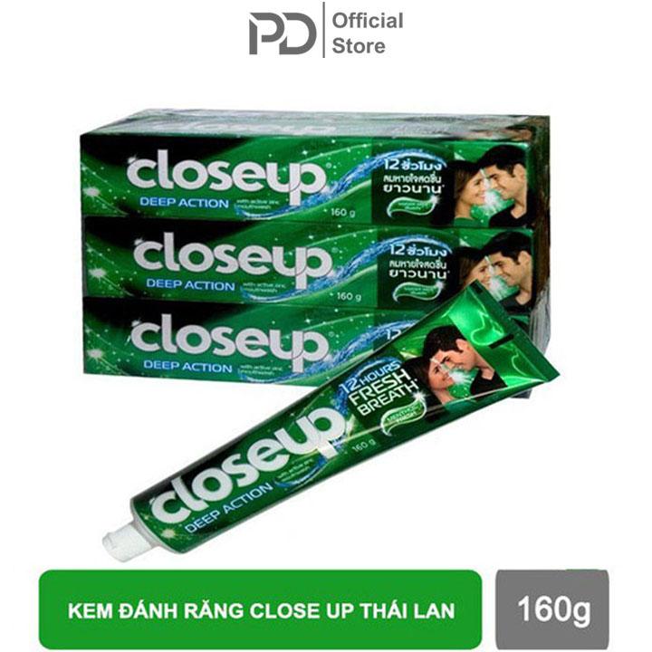 Combo 6 Tuýp Kem đánh răng Closeup Thái Lan Trắng Răng Nữ