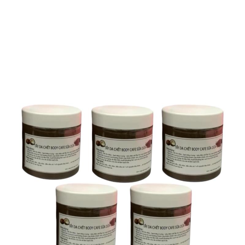 Sỉ 5 Hủ Tẩy Tế Bào Chết Cà Phê Sữa Dừa 500Gr Chất Cải Tiến Dùng Cho Mặt Và BoDy Làm Đẹp Da