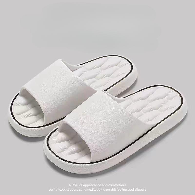 Product Introduction of 2025 New Deodorant Slippers Men's Indoor Home Bathroom Bath Non-Slip Couple Soft Slippers 8