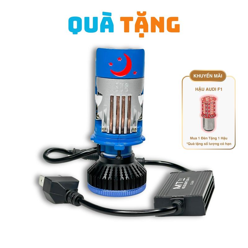 Đèn Pha LED T11 Pro MT - Bản Mới 2025, Công Suất 85W 2 Chip LED Trợ Pha Laser, Pha Màn Chập - Đèn Pha Lắp Oto, Xe Máy