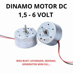Dinamo Motor Dc Dvd, Mainan, Layang Layang 1,5 - 6 Volt