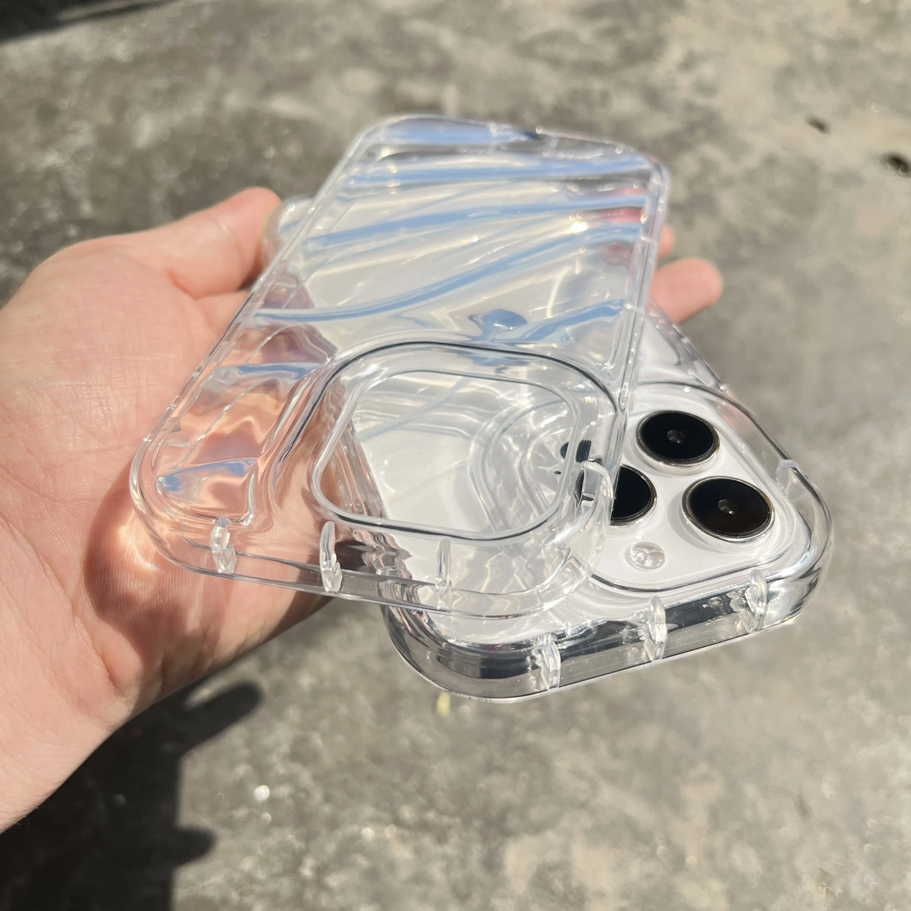 Simple and applicable Apple 14 mobile phone case iphone13 transparent 15pro anti-drop xs max all-inclusive 14promax silicone protective case 11 soft case 12 thickened airbag 8plus xr i7