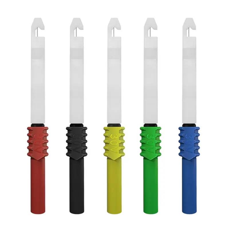 Test Probe Pins Multimeter Test Probe Back Probe Insulation Wire Piercing Needle