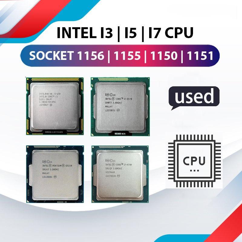 Cpu Intel i7 4790 i7 3770 i7 2600 i5 4570 i5 4590 i5 4690 i5 3570 i5 2500 ...Socket 1150 1155 nguyên Zin mới đẹp