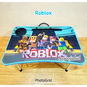 bagusjabal MEJA BELAJAR LIPAT ANAK  MOTIF ROB LOX / MEJA BELAJAR ANAK PORTABEL V02