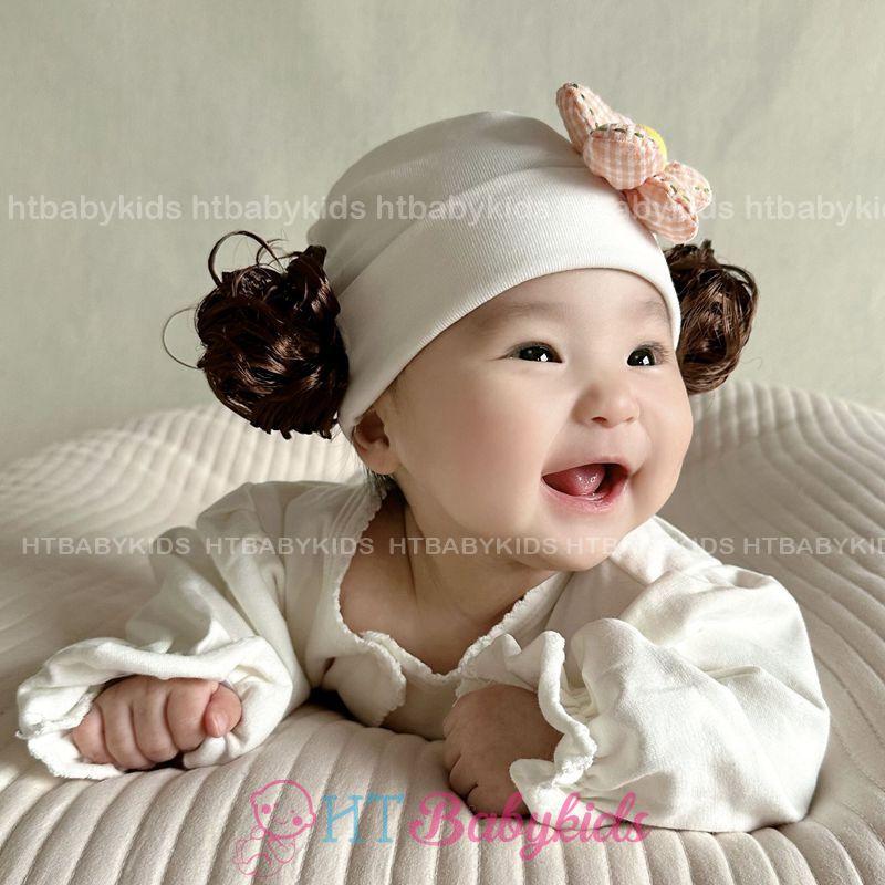 Tuban Tóc Giả Hoa Mai Xinh Cho Bé Gái Đi Chơi Noel Tết 4