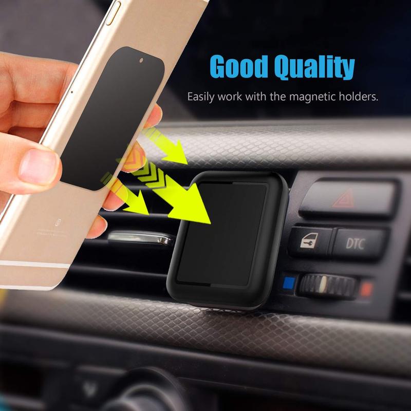 Universal Plate Disk for Magnetic Phone Car Mount Holder, Cradle Iron Sticker with Adhesive, Car Interior Accessories 2