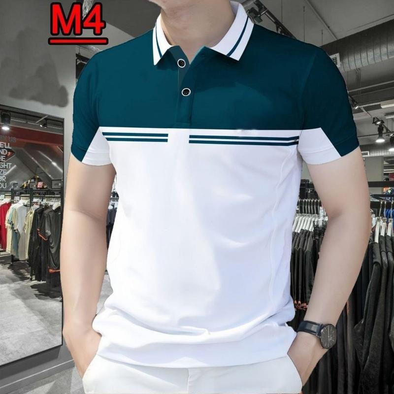 Product Introduction of Men's 3D Polo Shirt, Casual Style, Made of Cool and Stretchy Fabric 4
