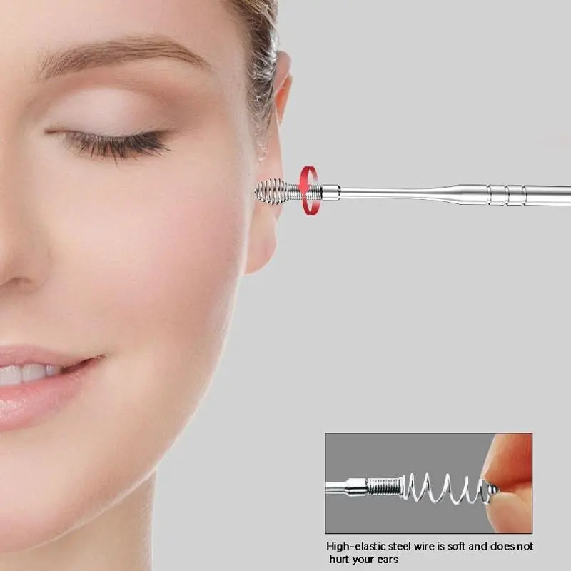 Dụng Cụ Lấy Ráy Tai Đa Năng Tiện Dụng nhiều món 3