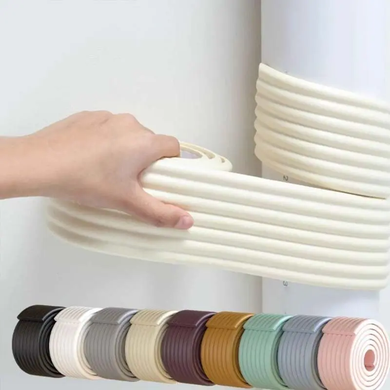 Waterproof Sound Insulation Pipe Wrap Tape, Pipe Insulation Tape, Heat Seal Pipe Wrap Tape for Plumbing, Toilet, Kitchen, Drainage 0