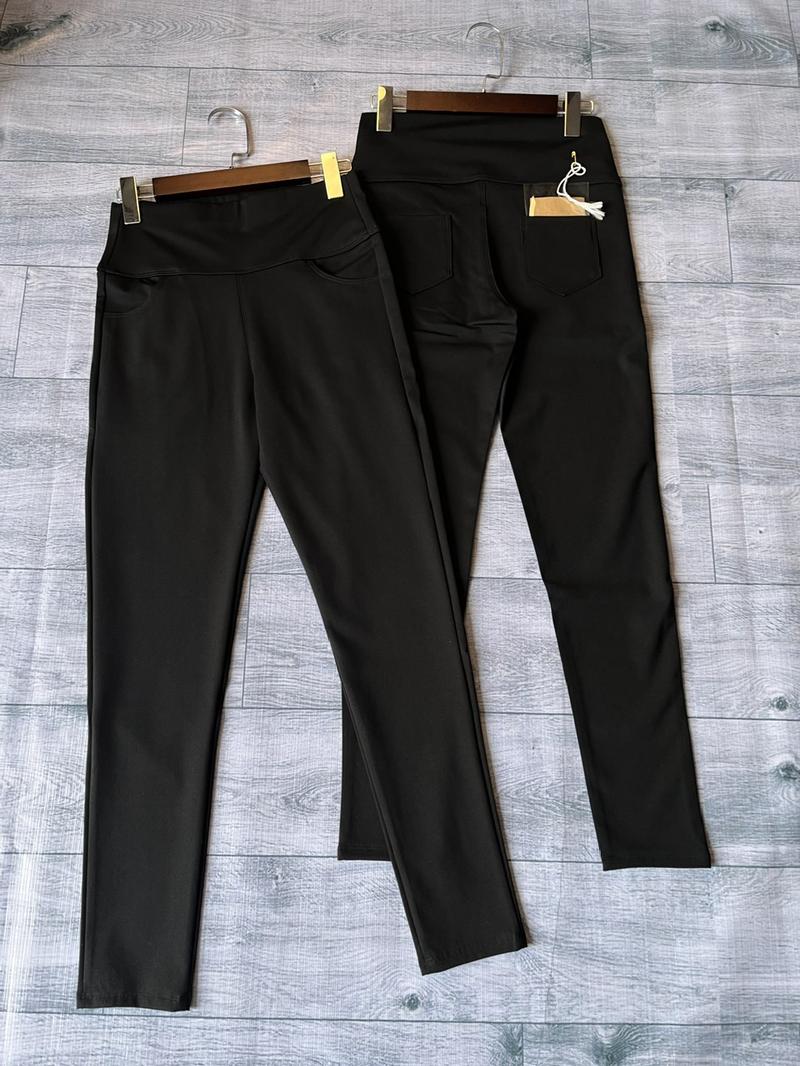 Product Introduction of Quần Legging Cạp Cao 4 túi chất Umi Hàn 40-65kg Nữ 2