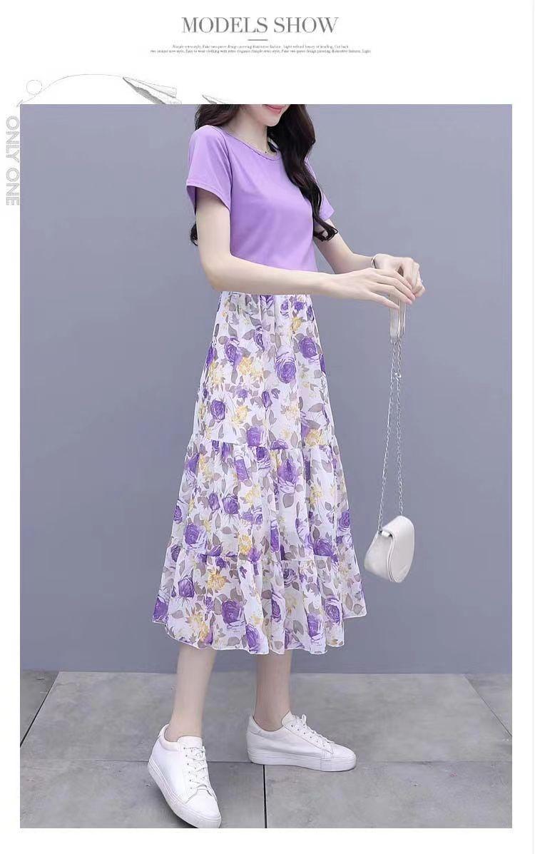 Product Introduction of Váy Hoa, Cao Cấp, Chất Liệu Voan, Che Bụng, Bộ Váy Phù Hợp, Phong Cách Thanh Lịch Quốc Tế, Thích Hợp Cho Mùa Hè, Hàng Mới Về 2023, Phong Cách Xã Hội Nữ Women 8