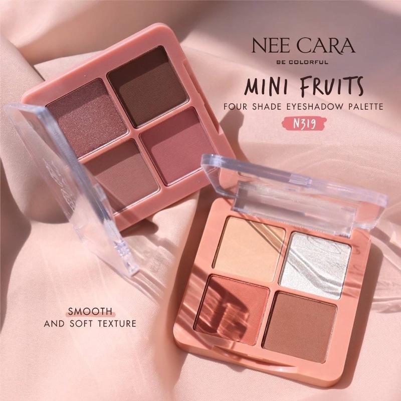 Bảng Màu Mắt 4 Ô Nee Cara Mini Fruit 8 Lựa Chọn Màu Hot Trend N319 5