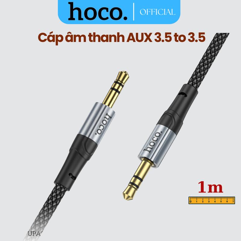 Hoco UPA26 Cáp Âm Thanh AUX Audio 3.5 to 3.5 1m dây dù bền đẹp chất lượng cao