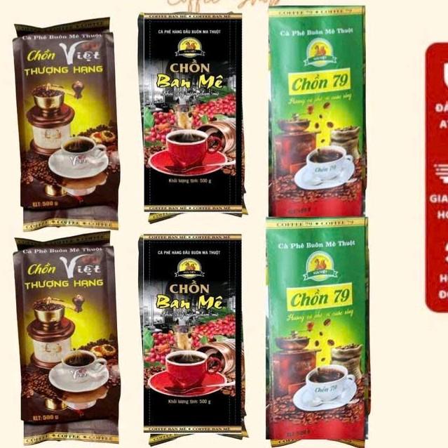 Combo 3kg cà phê hương chồn ( 79, Ban mê, Thượng hạng) Coffee Cafe