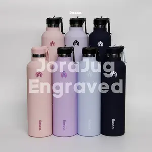 [ENGRAVED] Rosca JoraJug Tumbler Stainless 1 Liter Botol Minum 1 Liter Tahan Panas / Dingin Portable Stainless Steel Tumblr Cosmic