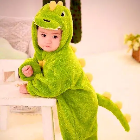 Body Khủng Long cho bé chất lông mềm mịn ấm áp cho bé từ 4-15kg 4