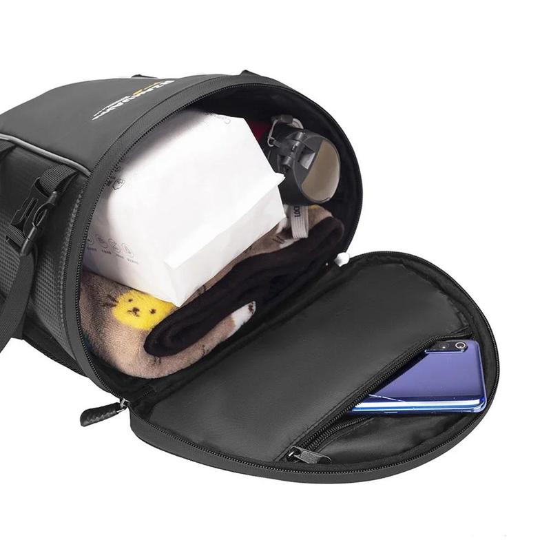 Product Introduction of Motorcycle Backpack Large Capacity Motorbike Tail Bag Wear Resistant Waterproof Rear Motorcycle Suitcase for Electric Biker Bag 23