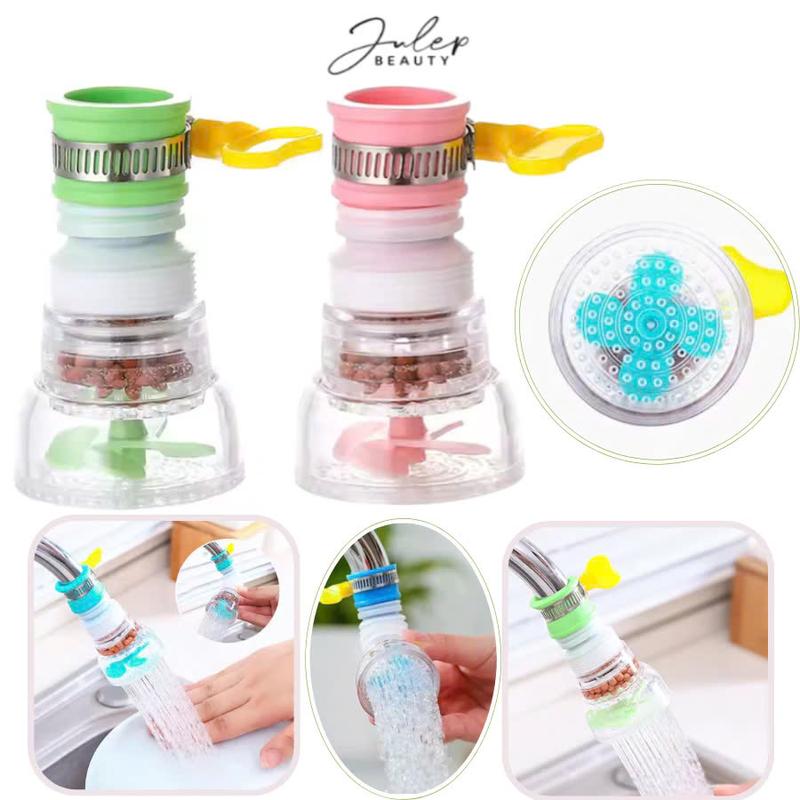 [ Tặng 10 Khăn Lau Bếp ] Combo 10 Đầu vòi nước nối rửa chén bát tăng áp xoay 360 độ, chống bắn tia nước 2