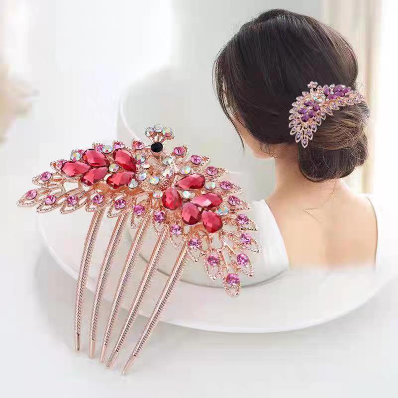 Product Introduction of Xược Búi Tóc Đính Đá Cao Cấp Hình Công Cho Nữ 6