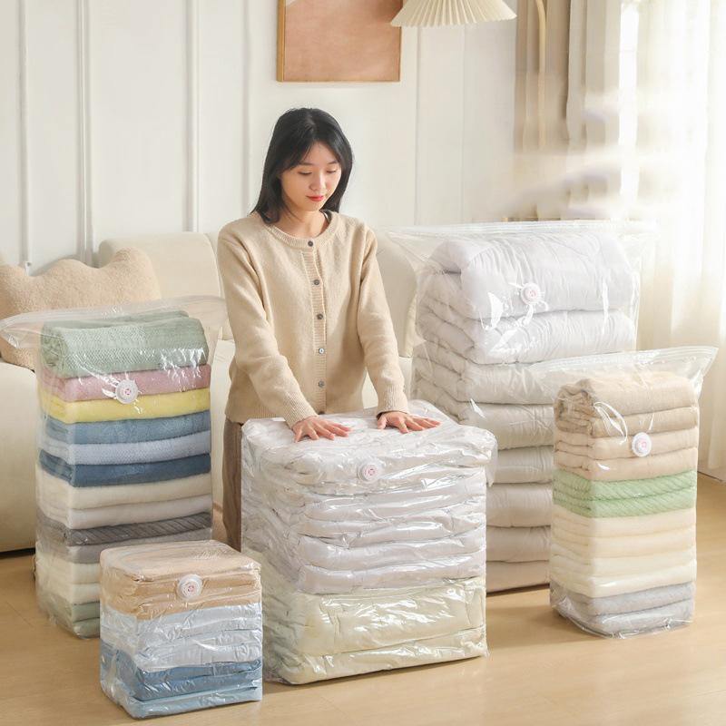 Túi Nén Chân Không, Dày, Ba Chiều, Không Chứa Chân Không, Túi Đựng Đồ, Túi Đặc Biệt Cho Quần Áo, Lưu Trữ Tại Nhà 0