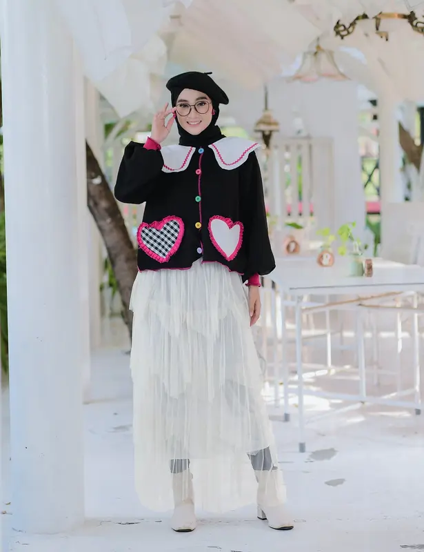 Rok Tutu / Rok Kekinian / Rok Tile / Rok Korean Style Wanita Pesta Mewah 4