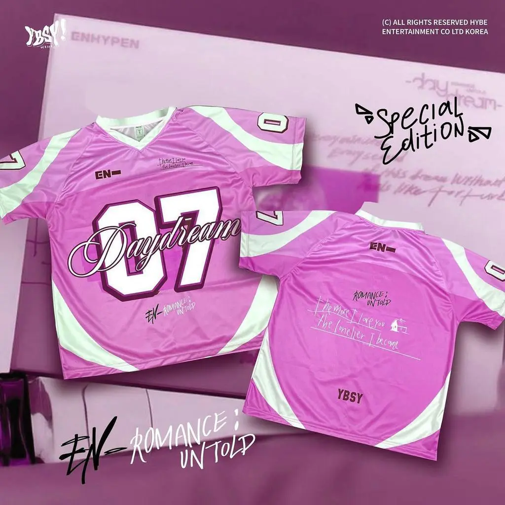 ENHYPEN JERSEY NEW DROPS DAY DREAM JERSEY - TikTok Shop Singapore