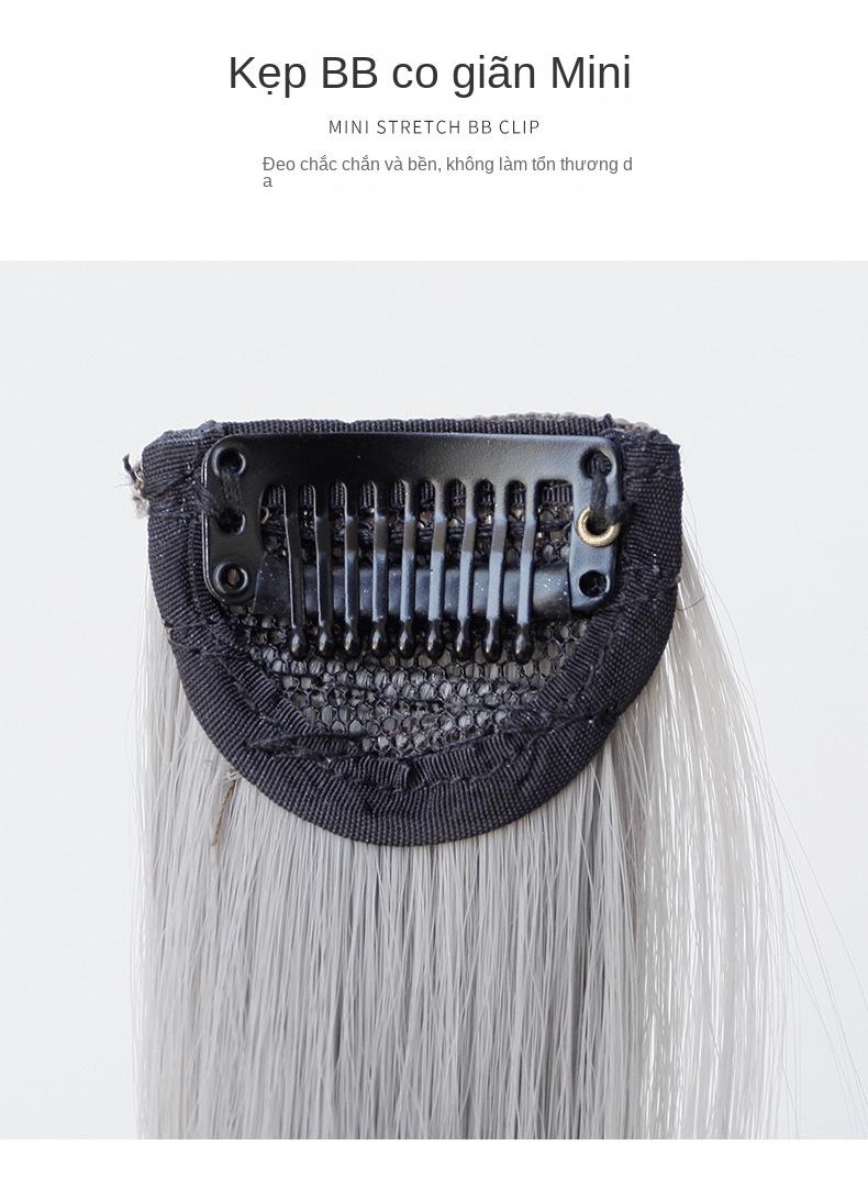Product Introduction of Clip-in colored hair extensions, short wigs, gradient hair extensions, highlights, short hair extensions 5