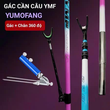 Gác cần câu đài, chống cần câu đài carbon YMF 2.1m, 2.4m, 2.7m