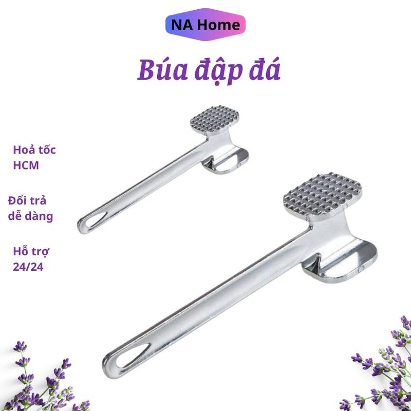 Cây đập đá lạnh đa năng cây đập thịt giã gừng tỏi hợp kim không gỉ tiện dụng 3 trong 1 búa  đập túi nước đá  đập