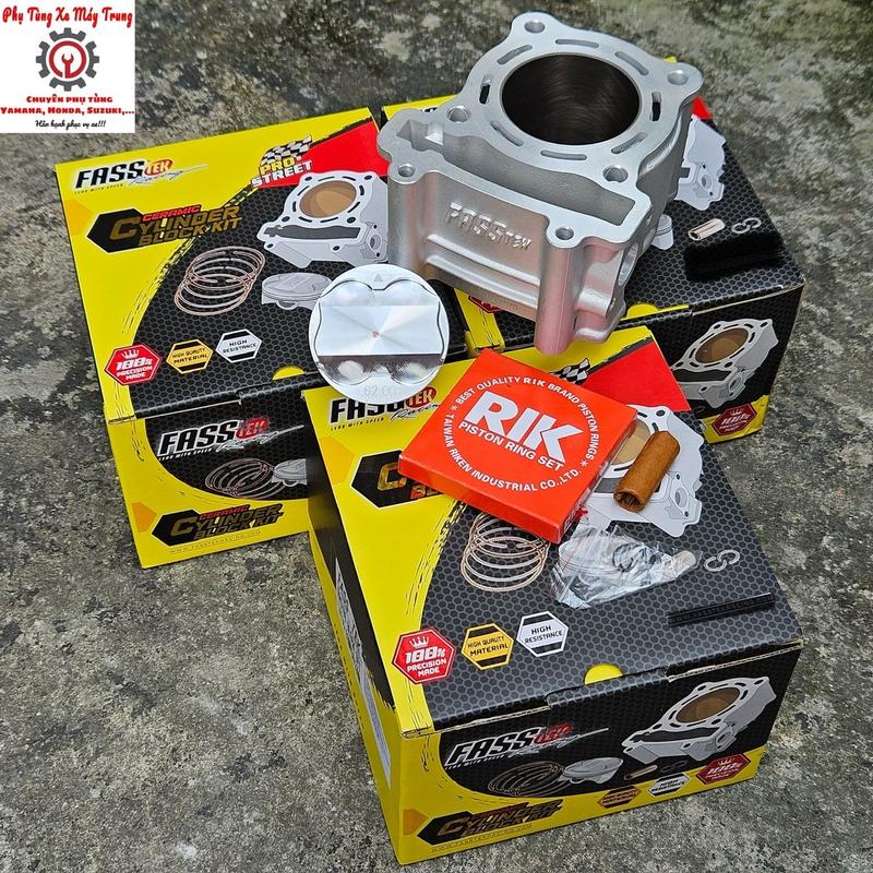 Lòng kiếng FASSTEK 57/ 62/ 65 dòng phổ thông dành cho Exciter 135, Exciter 150