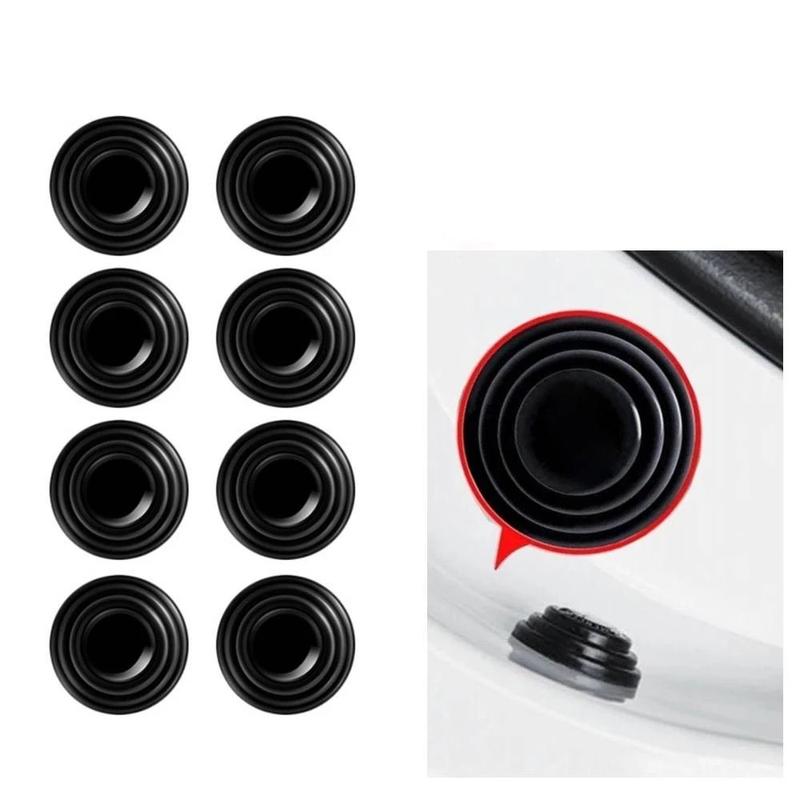 10PCS Car Door Anti-Collision Pad Sound Insulation And Shock-Absorbing Gasket 6