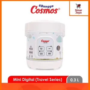 COSMOS CRJ-1031 Rice Cooker Digital Mini 4in1 0.3 Liter