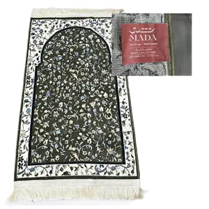 MADA Sajadah RAUDAH MADA ASLI MEDINAH Tebal Lembut Nyaman Muslim Kualitas Tinggi Desain Elegan Cocok Sebagai Hadiah