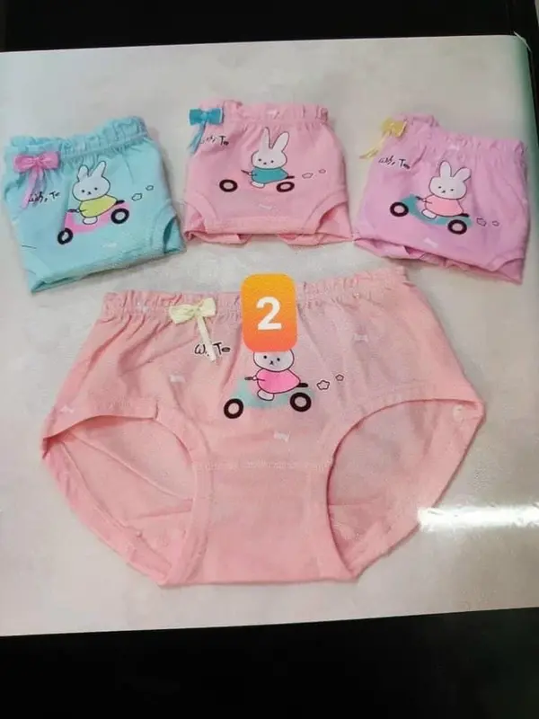 Sét 5 Quần Lót Cotton Bé Gái Dạng Chéo - THỦY BIKINI 2