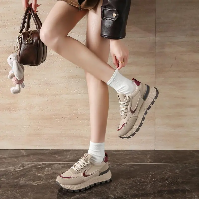 CANIKOREA Moka Sepatu Sneakers Wanita Kasual Casual Shoes sporty C9001A 7