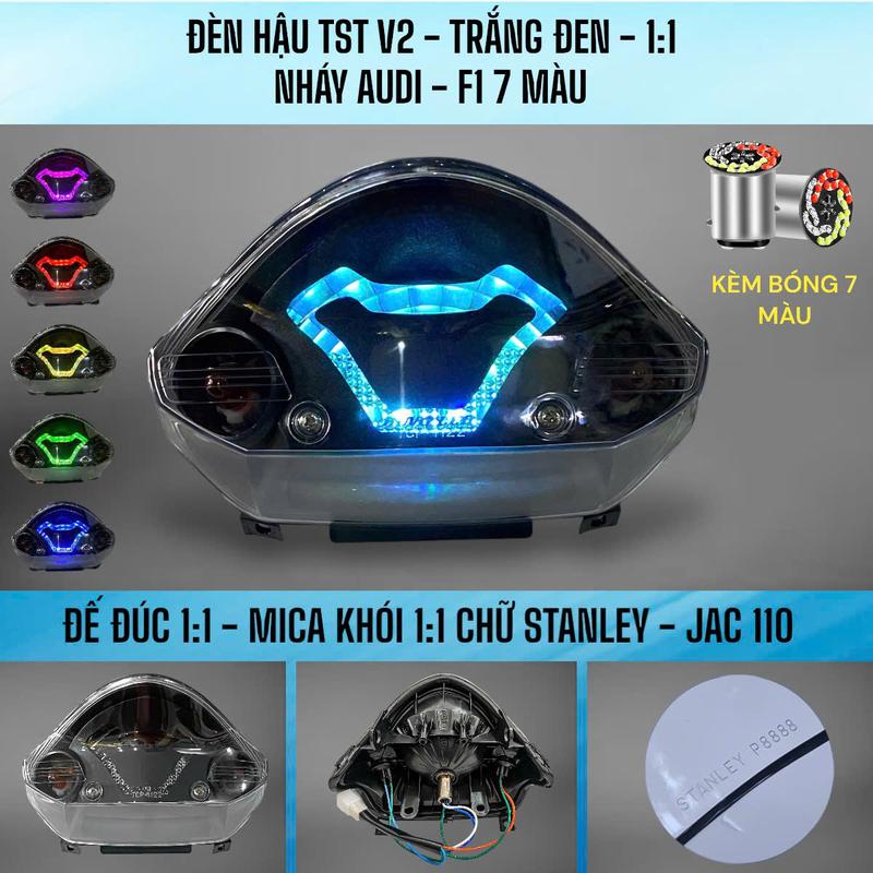 Đèn Hậu TST 1:1 Sirius Hiệu Ứng Audi Stop F1 [ Đèn Hậu Xe Máy ]