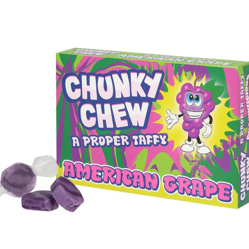 Chunky Chew American Grape Snack Bonbon