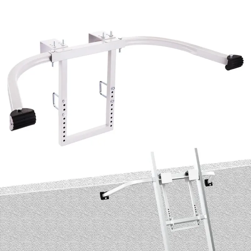 Wall Ladder Standoff Nonslip Heavy Duty Roof Gutter Ladder Stabilizer Roof for Outdoor Repairing Household Roof Cleaning Working 4