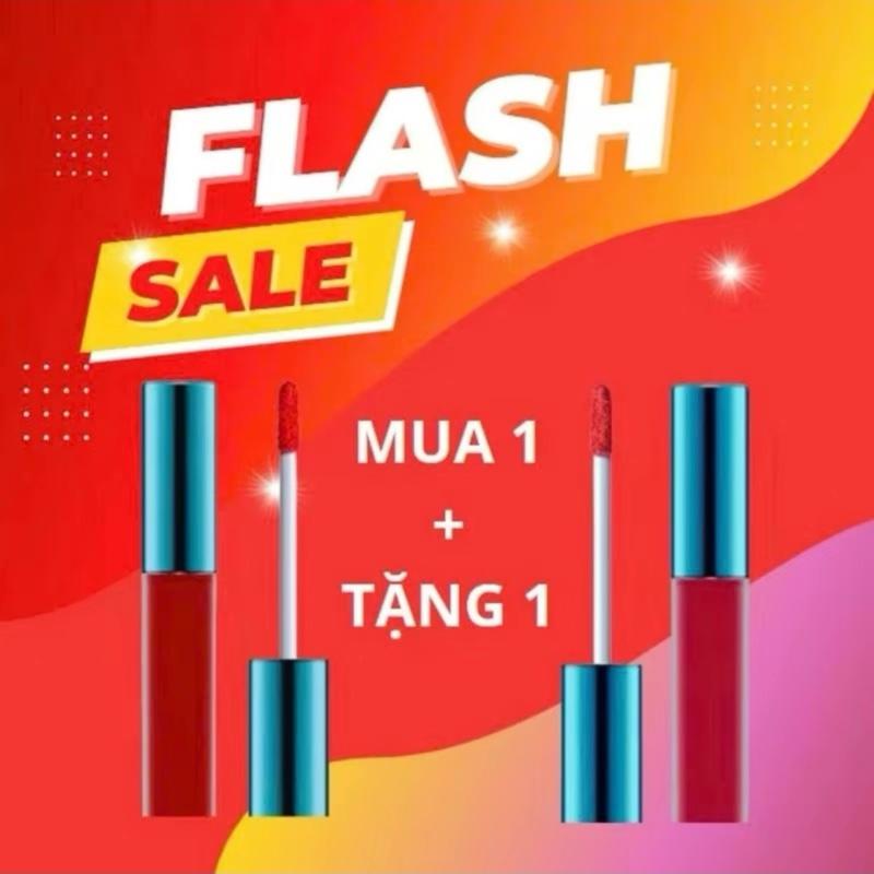  Mua 1 tặng 1 Son kem bibia 01 đỏ hồng 02 đỏ cam ,03 đỏ lạnh,04 đỏ gạch ,12 cam cháy ,25 đỏ nâu đất  mềm môi mỹ phẩm trang điểm nữ 