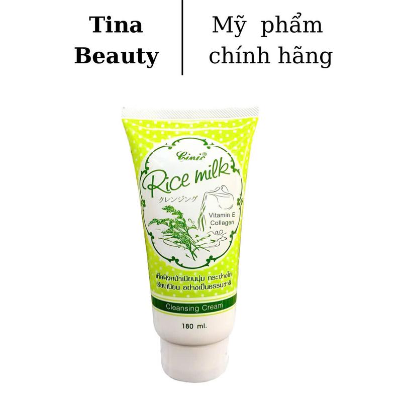 Sữa Rửa Mặt Cám Gạo Rice Milk Thái Lan 180ml