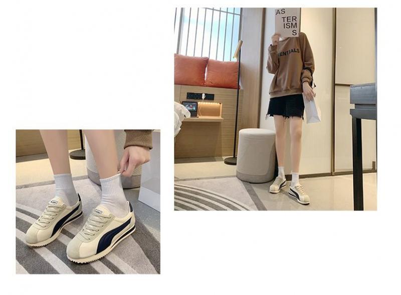 Product Introduction of Cortez - รองเท้าผ้าใบฤดูใบไม้ร่วงของผู้ชาย ระบายอากาศได้ พื้นนุ่ม ลำลอง ยอดนิยม แบน อเนกประสงค์ เทรนด์คู่รัก 13