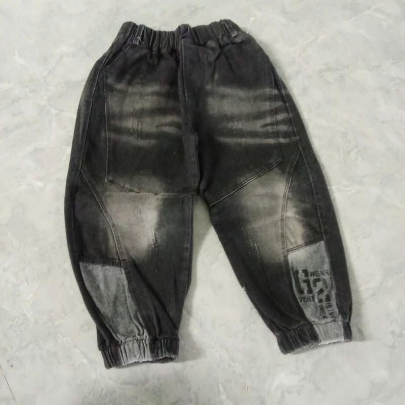Quần bò jeans dài baggy cho bé trai gái 15-20kg 8